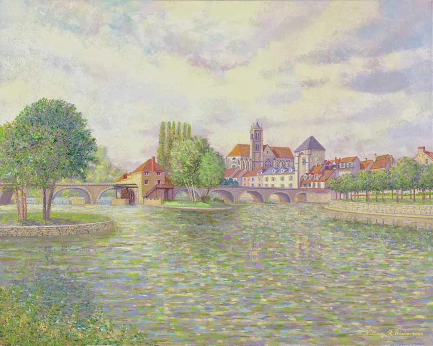 The Bridge at Moret-sur-Loing, France — The paintings of William R
